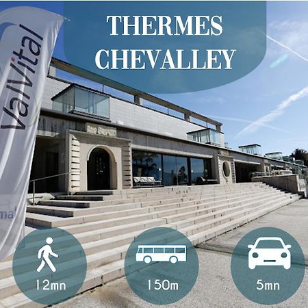 Appartements Epicurieux Hyper Centre Ville, Calme - Sejouraixlesbains エクスレバン エクステリア 写真