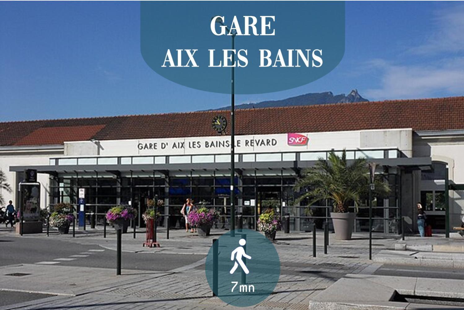 Appartements Epicurieux Hyper Centre Ville, Calme - Sejouraixlesbains エクスレバン エクステリア 写真